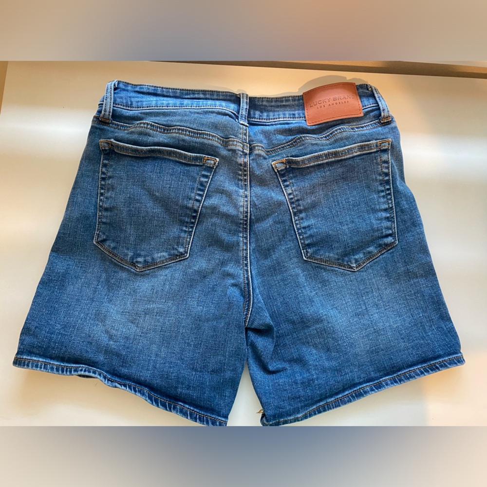 Lucky Brand Roll Up Jean shorts Womens size 10
